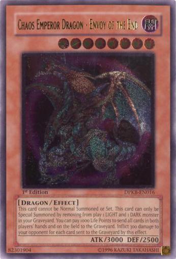 Chaos Emperor Dragon - Envoy of the End [DPKB-EN016] Ultimate Rare | Game Master's Emporium (The New GME)
