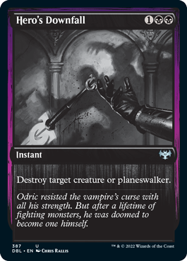 Hero's Downfall [Innistrad: Double Feature] | Game Master's Emporium (The New GME)