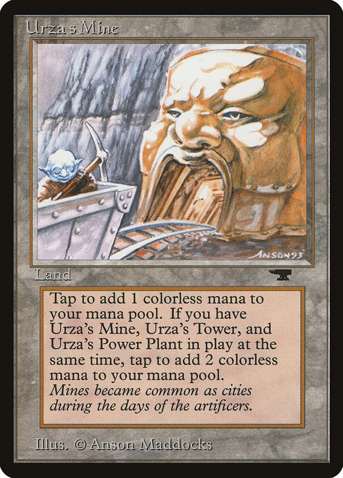 Urza's Mine (Mine Cart Entering Mouth) [Antiquities] | Game Master's Emporium (The New GME)