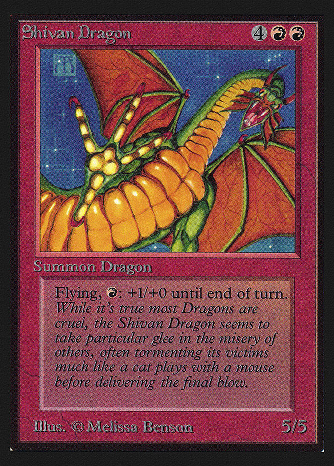 Shivan Dragon [International Collectors' Edition] | Game Master's Emporium (The New GME)
