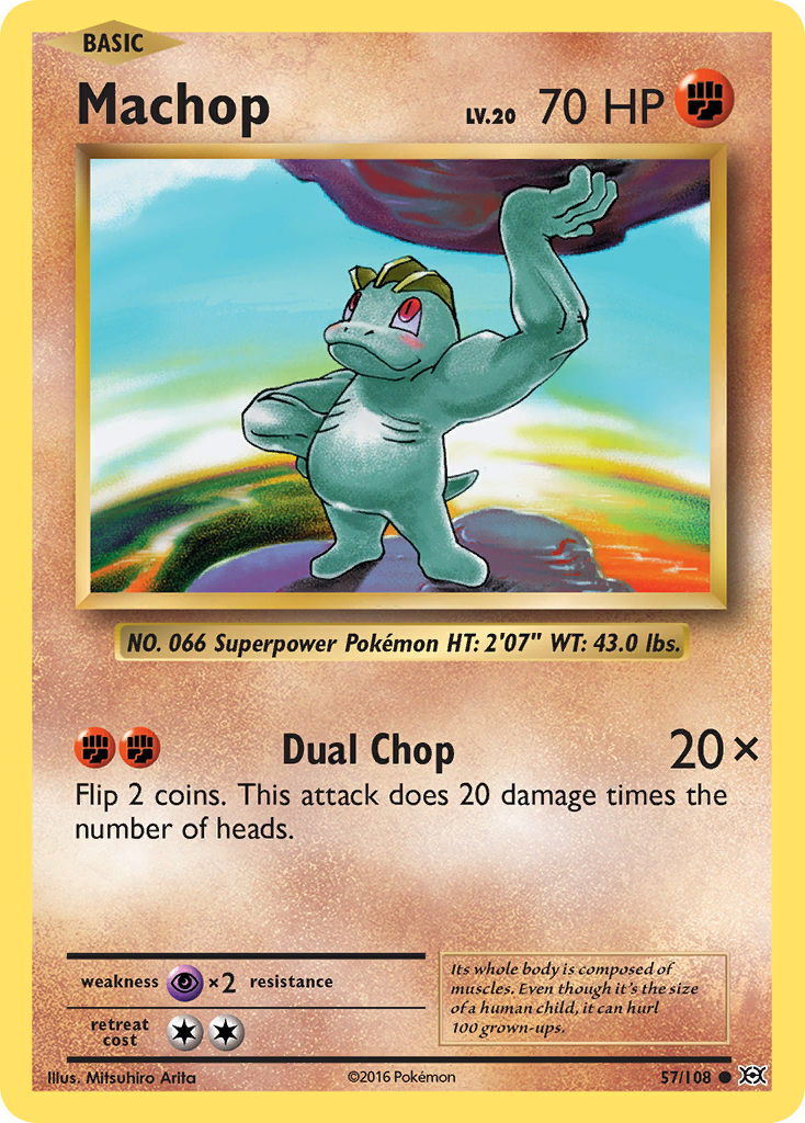 Machop (57/108) [XY: Evolutions] | Game Master's Emporium (The New GME)