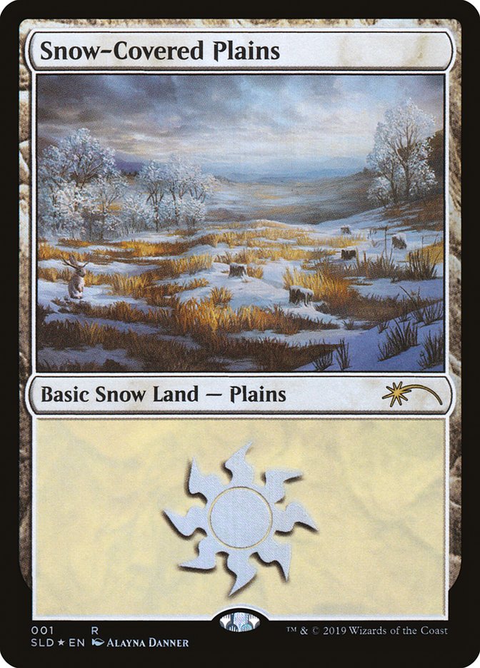 Snow-Covered Plains (001) [Secret Lair Drop Series] | Game Master's Emporium (The New GME)
