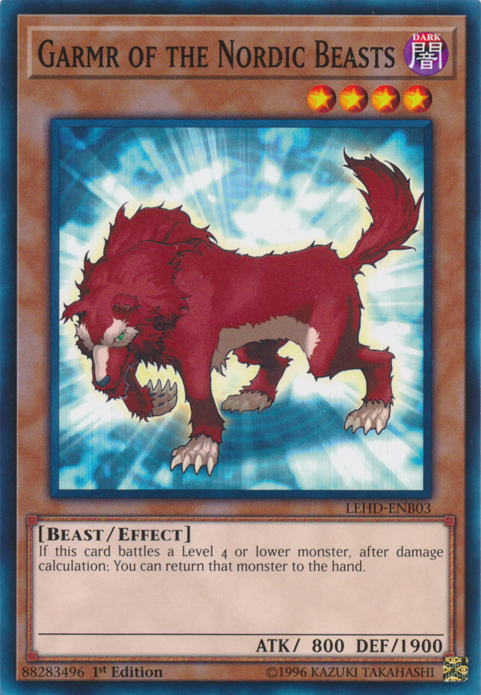 Garmr of the Nordic Beasts [LEHD-ENB03] Common | Game Master's Emporium (The New GME)