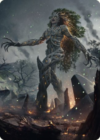Titania, Gaea Incarnate Art Card [The Brothers' War Art Series] | Game Master's Emporium (The New GME)