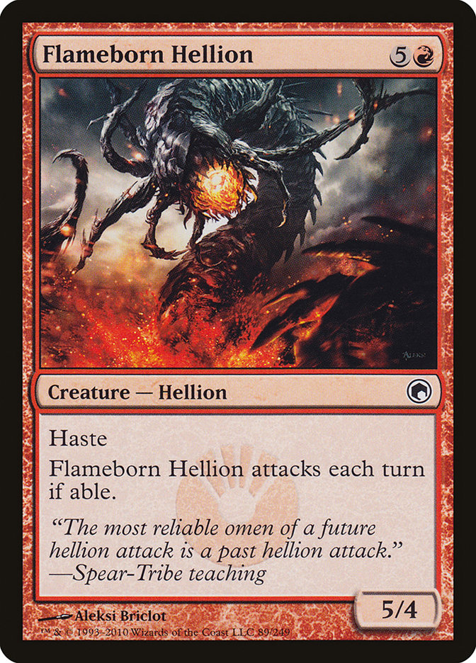 Flameborn Hellion [Scars of Mirrodin] | Game Master's Emporium (The New GME)