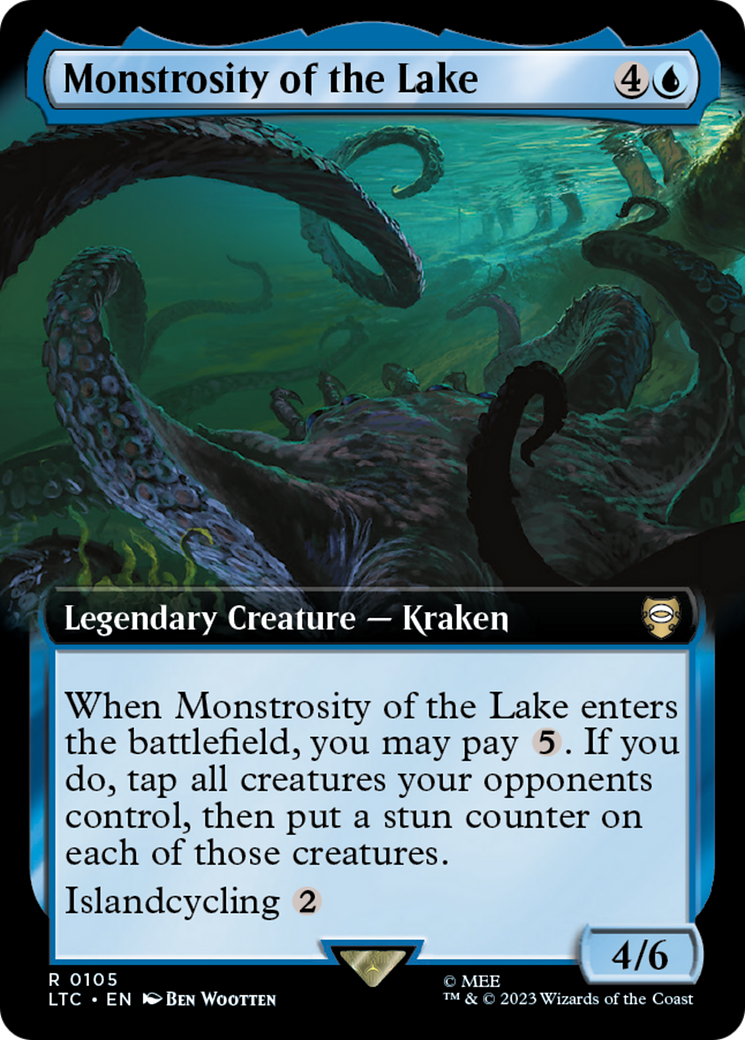 Monstrosity of the Lake (Extended Art) [The Lord of the Rings: Tales of Middle-Earth Commander] | Game Master's Emporium (The New GME)