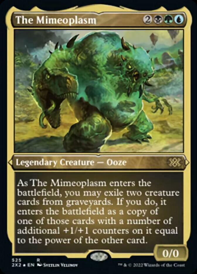 The Mimeoplasm (Foil Etched) [Double Masters 2022] | Game Master's Emporium (The New GME)