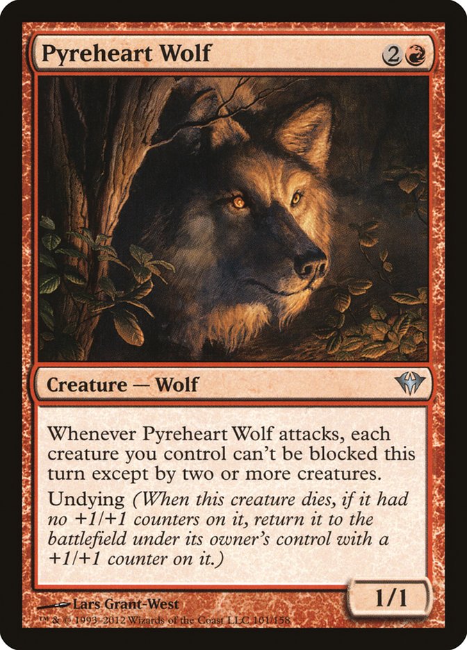 Pyreheart Wolf [Dark Ascension] | Game Master's Emporium (The New GME)