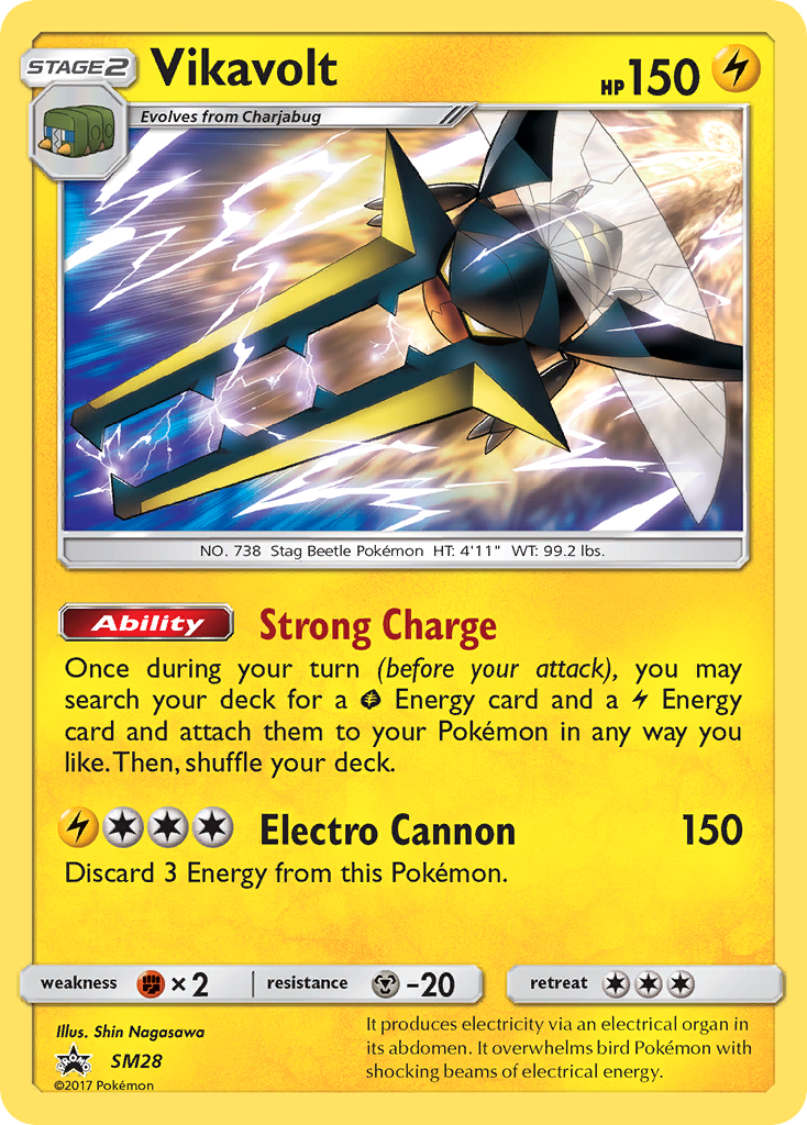 Vikavolt (SM28) [Sun & Moon: Black Star Promos] | Game Master's Emporium (The New GME)