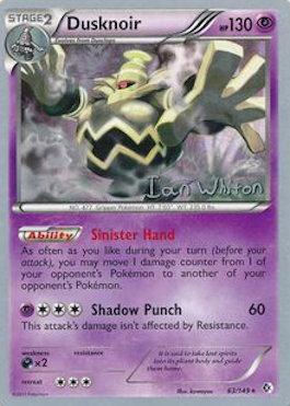 Dusknoir (63/149) (American Gothic - Ian Whiton) [World Championships 2013] | Game Master's Emporium (The New GME)
