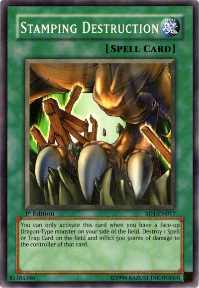 Stamping Destruction [SD1-EN017] Common | Game Master's Emporium (The New GME)