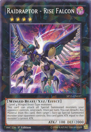 Raidraptor - Rise Falcon [SP15-EN037] Shatterfoil Rare | Game Master's Emporium (The New GME)