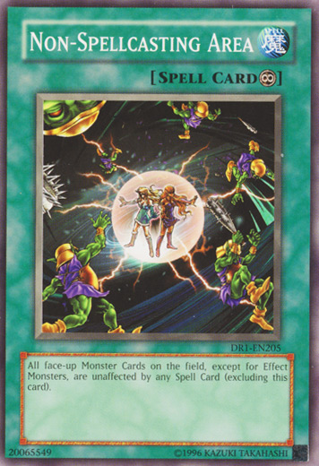 Non-Spellcasting Area [DR1-EN205] Common | Game Master's Emporium (The New GME)