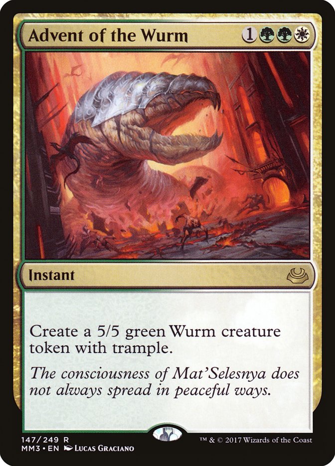 Advent of the Wurm [Modern Masters 2017] | Game Master's Emporium (The New GME)