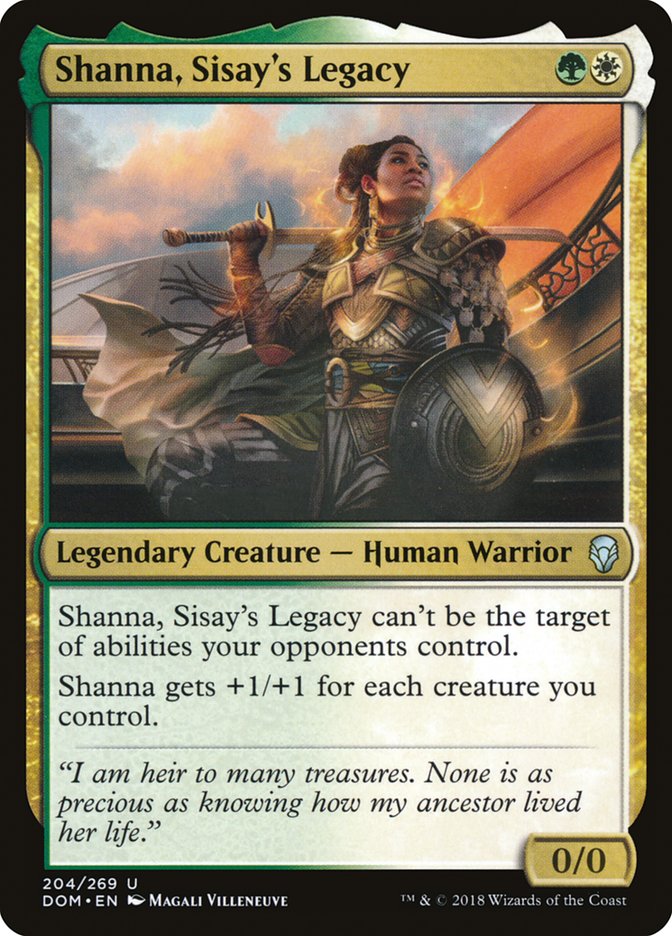 Shanna, Sisay's Legacy [Dominaria] | Game Master's Emporium (The New GME)