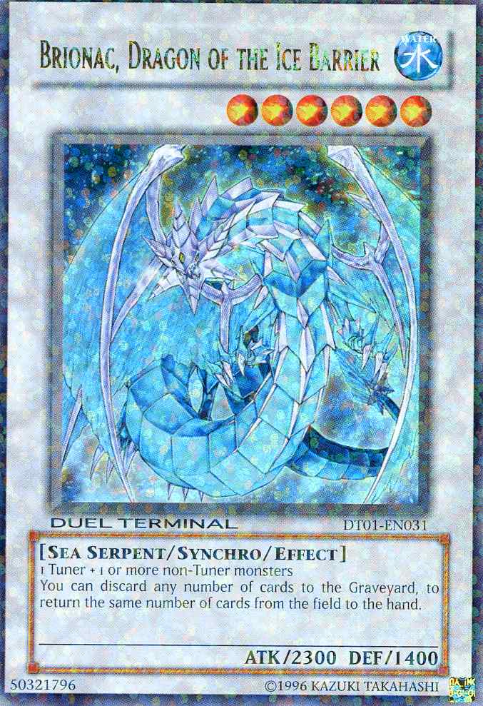 Brionac, Dragon of the Ice Barrier [DT01-EN031] Ultra Rare | Game Master's Emporium (The New GME)