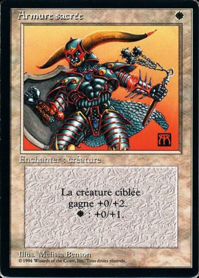 Holy Armor [Foreign Black Border] | Game Master's Emporium (The New GME)