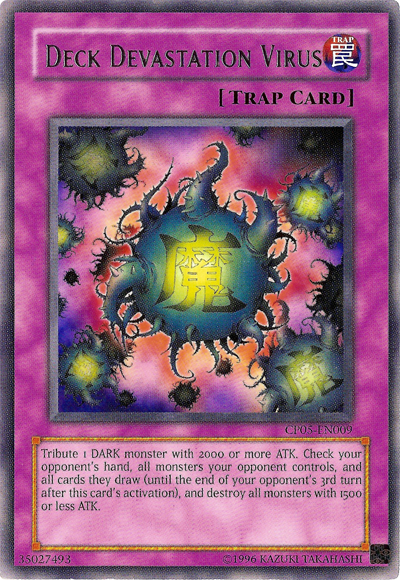 Deck Devastation Virus [CP05-EN009] Rare | Game Master's Emporium (The New GME)