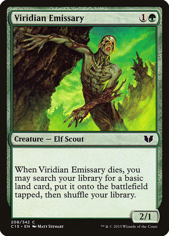 Viridian Emissary [Commander 2015] | Game Master's Emporium (The New GME)