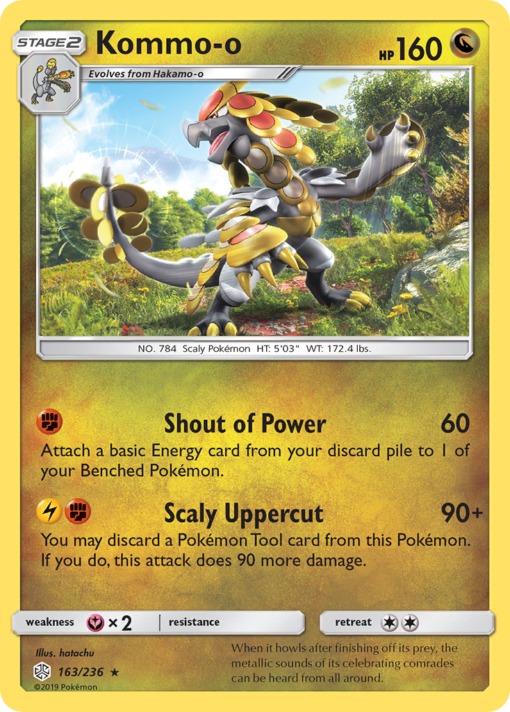 Kommo-o (163/236) [Sun & Moon: Cosmic Eclipse] | Game Master's Emporium (The New GME)