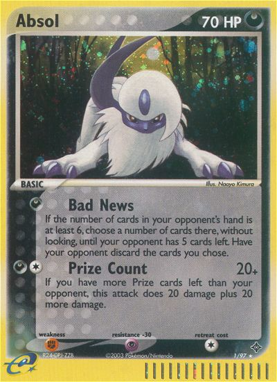 Absol (1/97) [EX: Dragon] | Game Master's Emporium (The New GME)