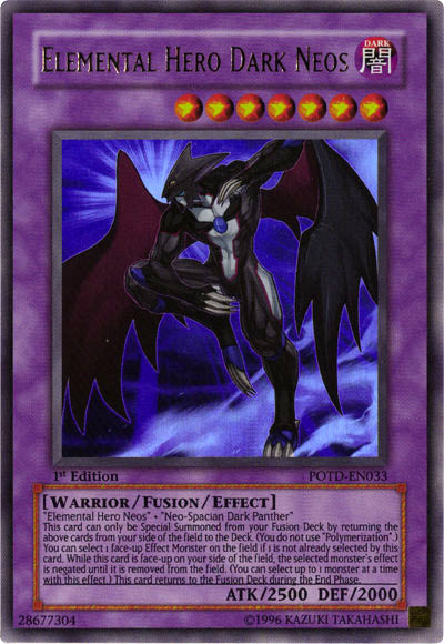 Elemental Hero Dark Neos [POTD-EN033] Ultra Rare | Game Master's Emporium (The New GME)