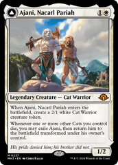 Ajani, Nacatl Pariah // Ajani, Nacatl Avenger [Modern Horizons 3] | Game Master's Emporium (The New GME)