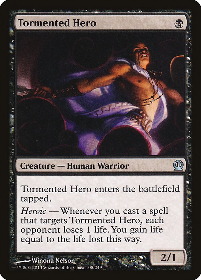 Tormented Hero [Theros] | Game Master's Emporium (The New GME)
