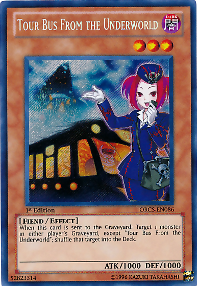 Tour Bus From the Underworld [ORCS-EN086] Secret Rare | Game Master's Emporium (The New GME)