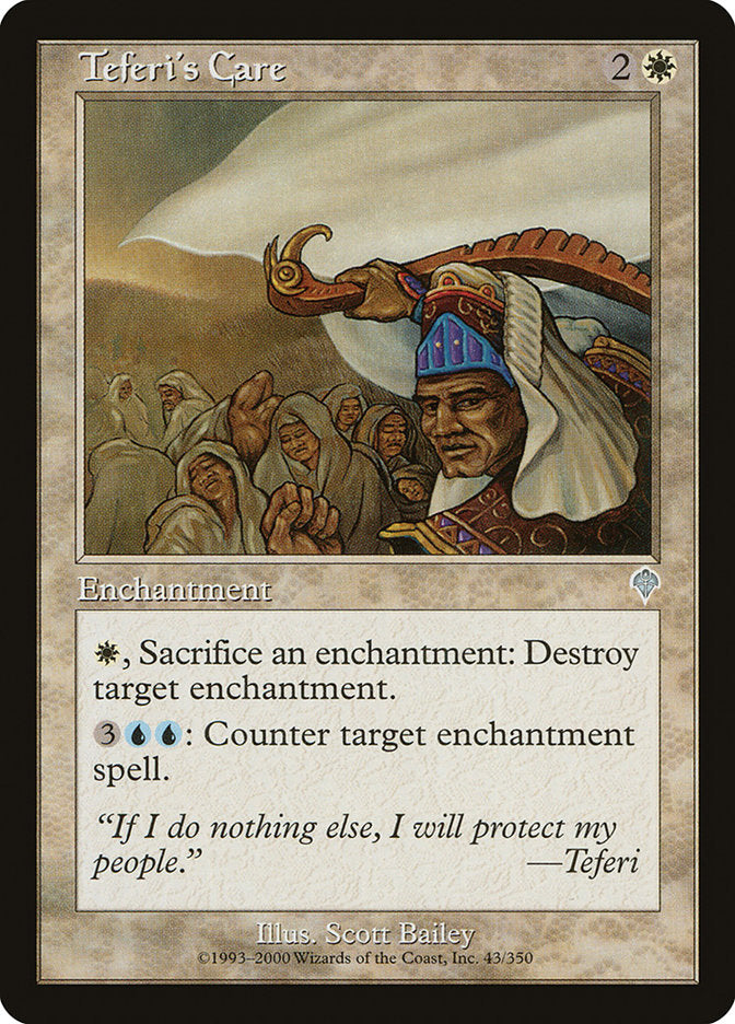 Teferi's Care [Invasion] | Game Master's Emporium (The New GME)