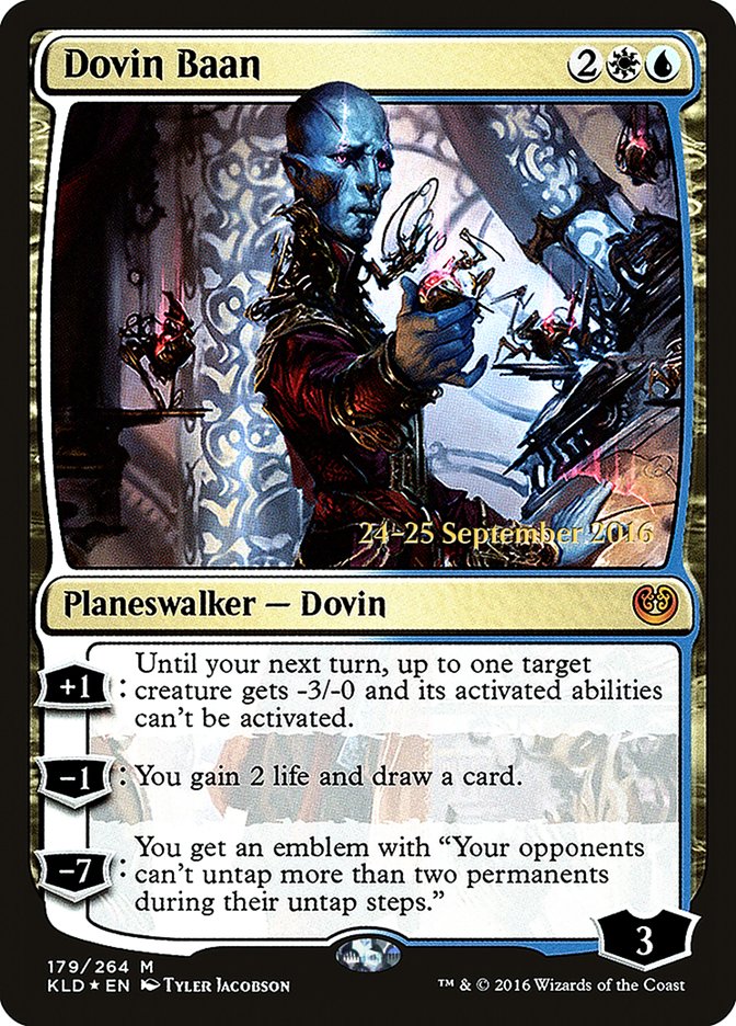 Dovin Baan [Kaladesh Prerelease Promos] | Game Master's Emporium (The New GME)