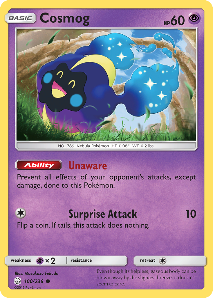 Cosmog (100/236) [Sun & Moon: Cosmic Eclipse] | Game Master's Emporium (The New GME)