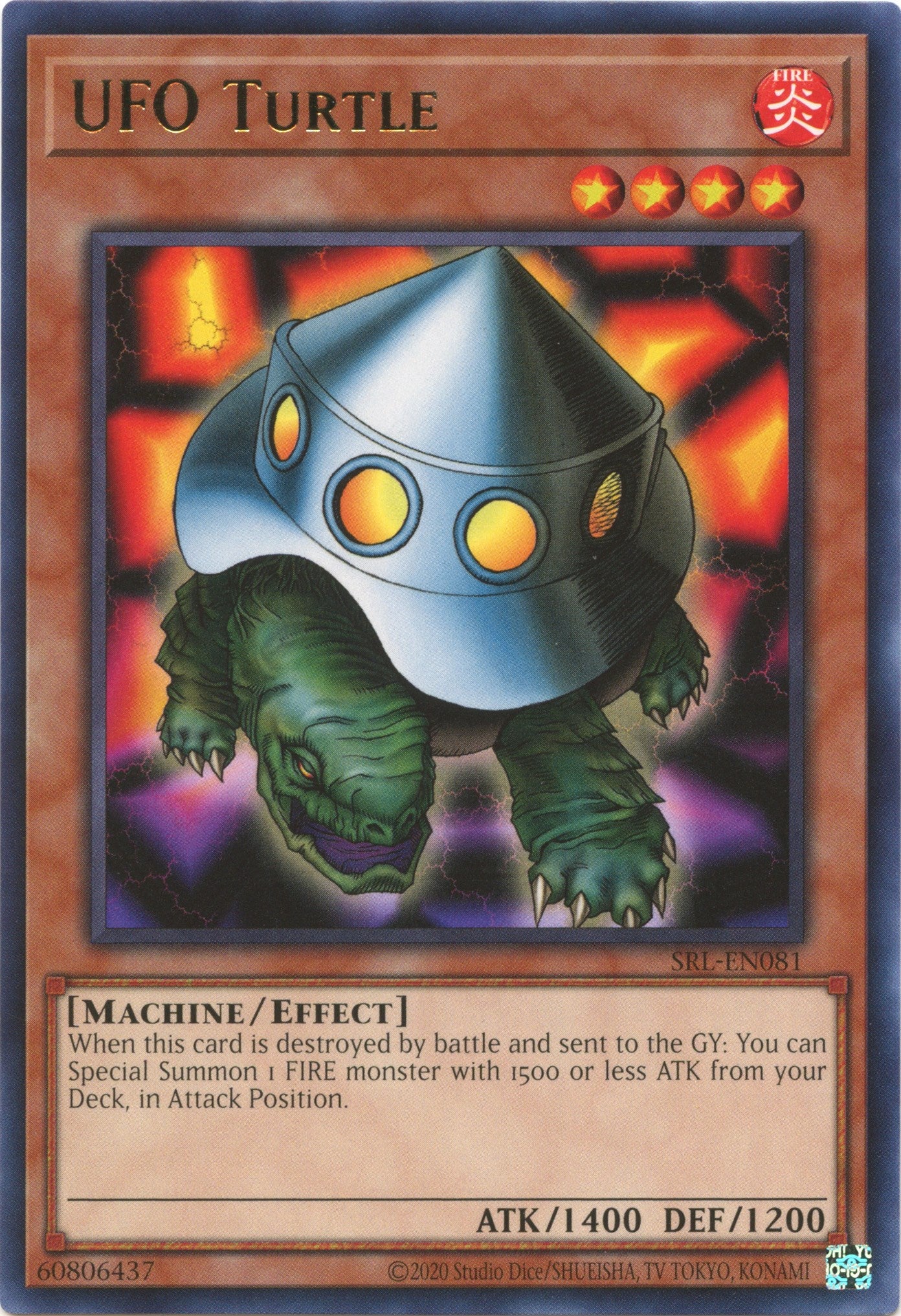UFO Turtle (25th Anniversary) [SRL-EN081] Rare | Game Master's Emporium (The New GME)