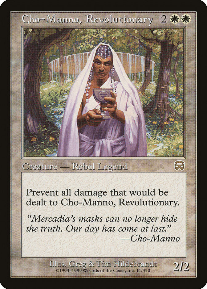 Cho-Manno, Revolutionary [Mercadian Masques] | Game Master's Emporium (The New GME)