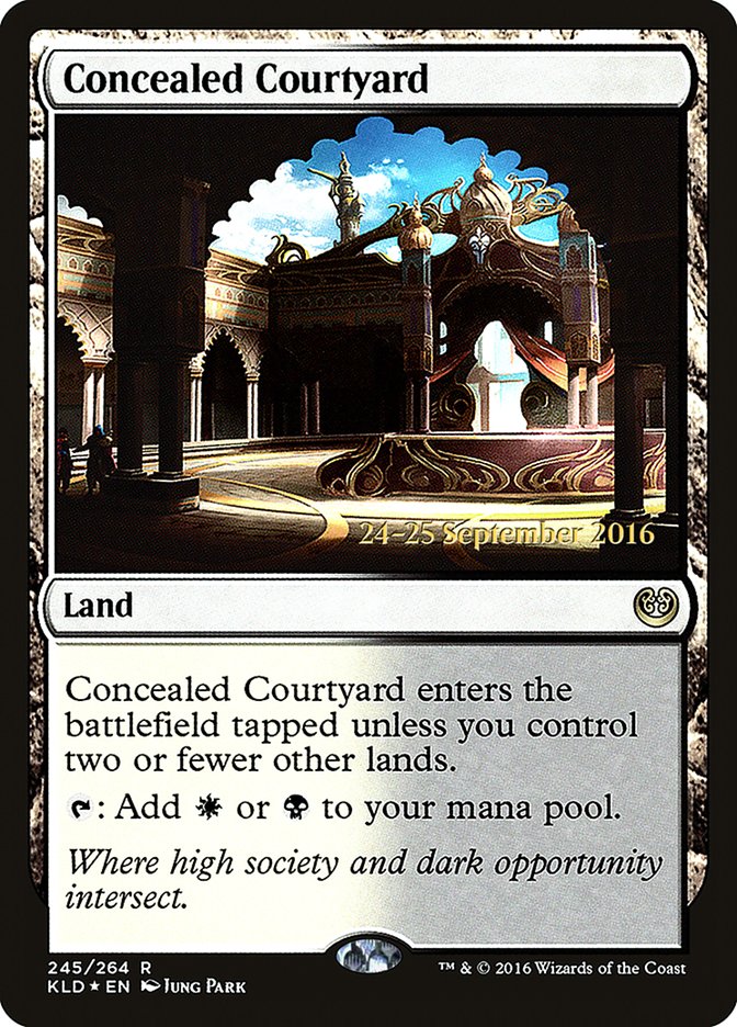 Concealed Courtyard [Kaladesh Prerelease Promos] | Game Master's Emporium (The New GME)