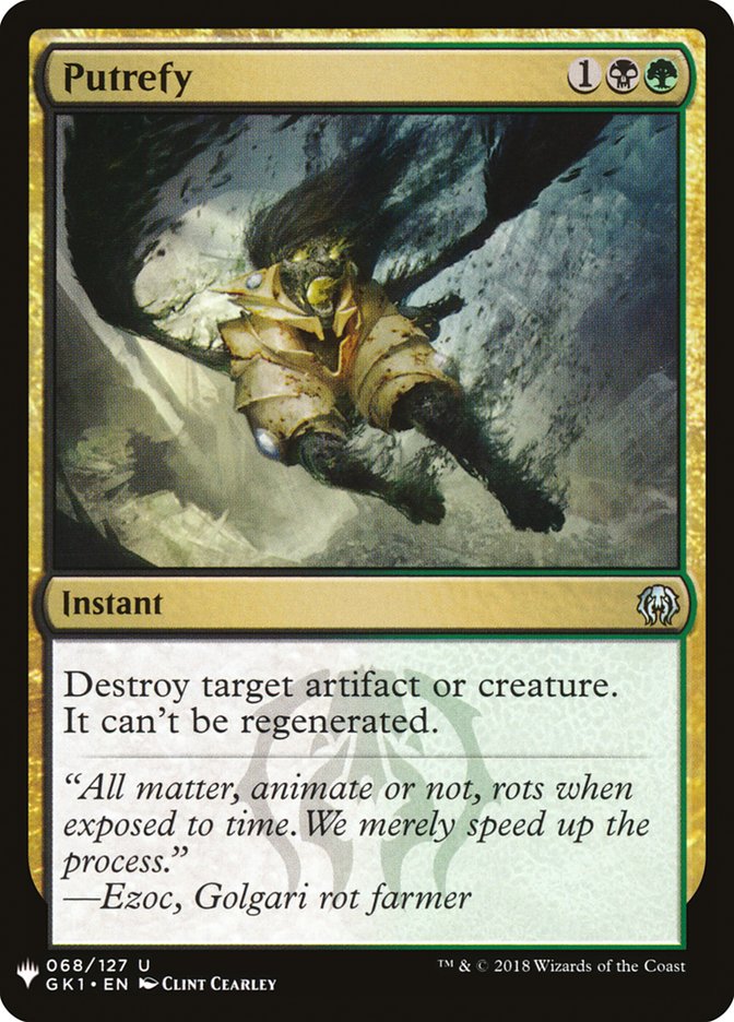 Putrefy [Mystery Booster] | Game Master's Emporium (The New GME)