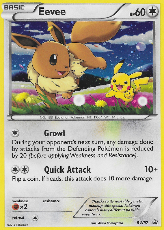 Eevee (BW97) [Black & White: Black Star Promos] | Game Master's Emporium (The New GME)