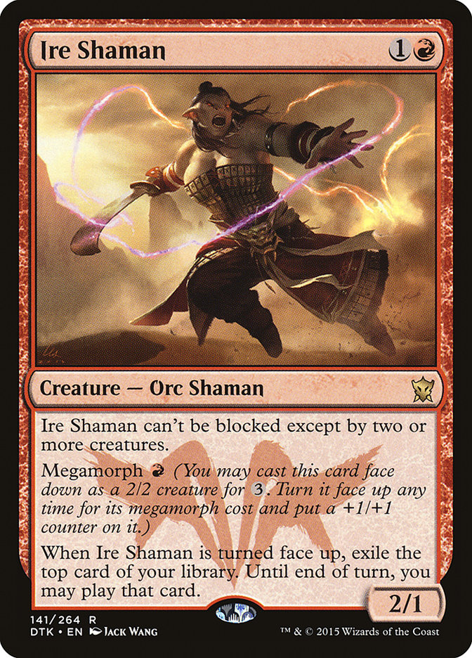 Ire Shaman [Dragons of Tarkir] | Game Master's Emporium (The New GME)