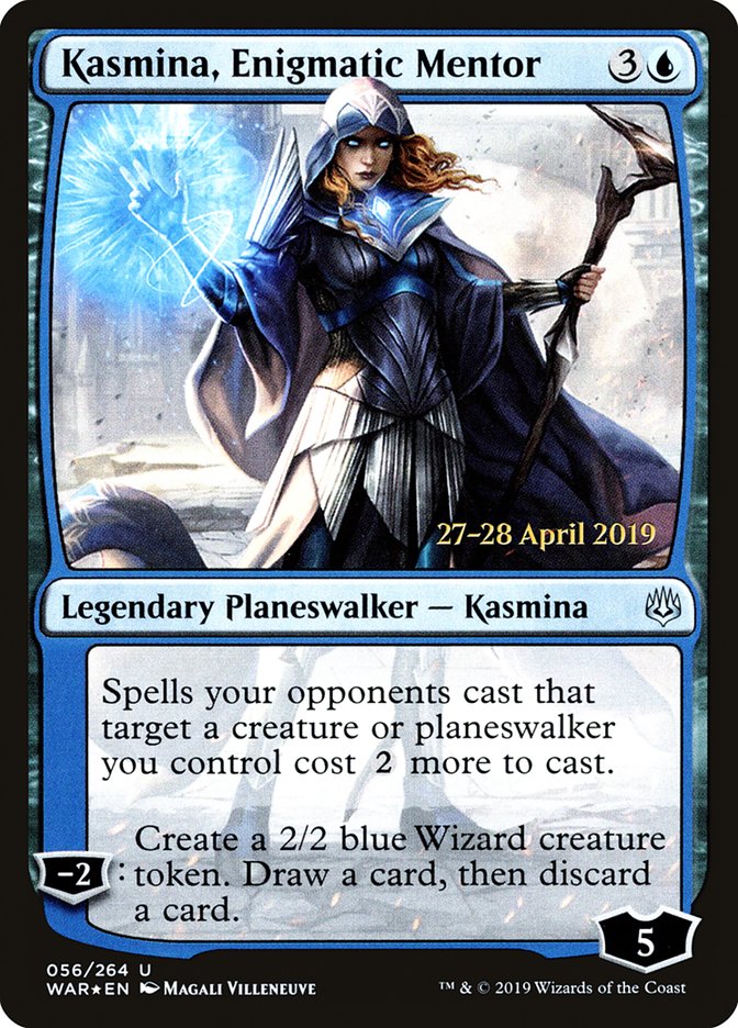 Kasmina, Enigmatic Mentor [War of the Spark Prerelease Promos] | Game Master's Emporium (The New GME)