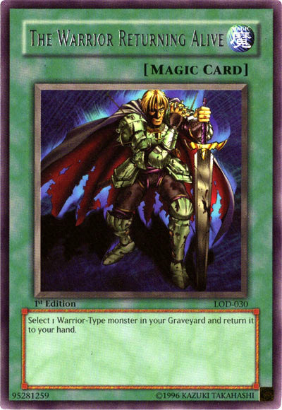 The Warrior Returning Alive [LOD-030] Rare | Game Master's Emporium (The New GME)