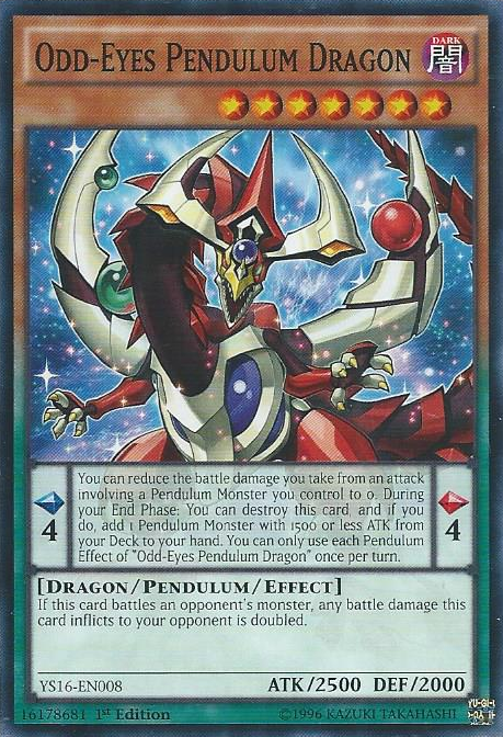 Odd-Eyes Pendulum Dragon [YS16-EN008] Common | Game Master's Emporium (The New GME)