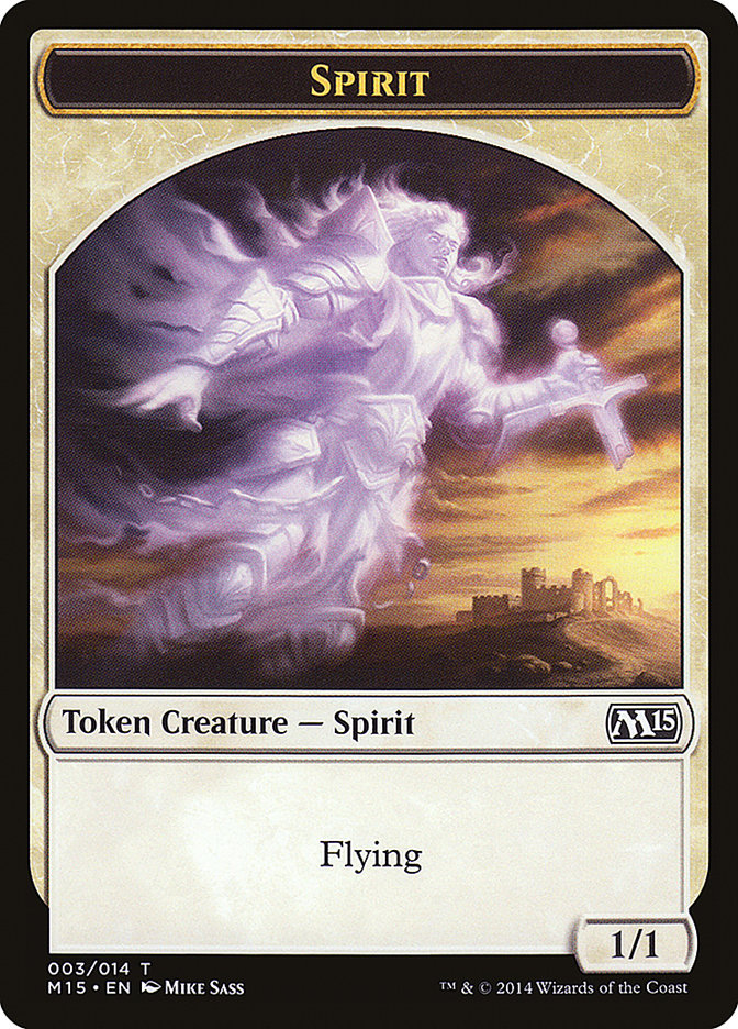 Spirit Token [Magic 2015 Tokens] | Game Master's Emporium (The New GME)