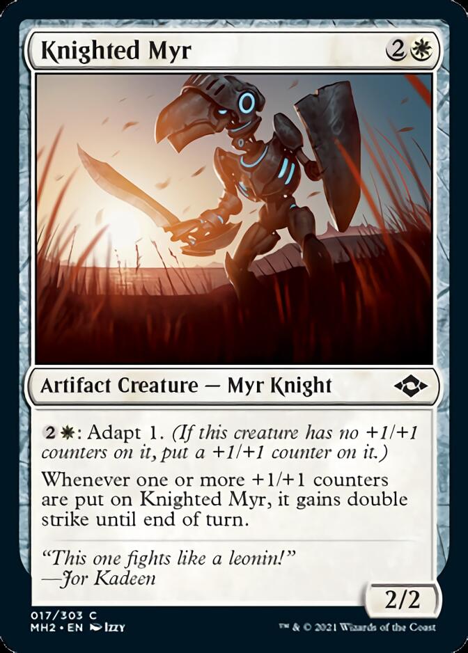 Knighted Myr [Modern Horizons 2] | Game Master's Emporium (The New GME)