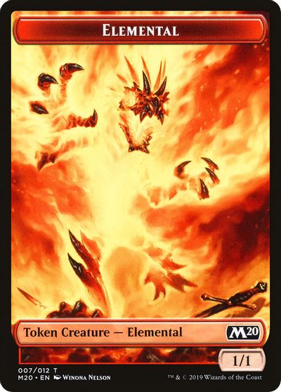 Elemental // Satyr Double-Sided Token [Challenger Decks 2020 Tokens] | Game Master's Emporium (The New GME)
