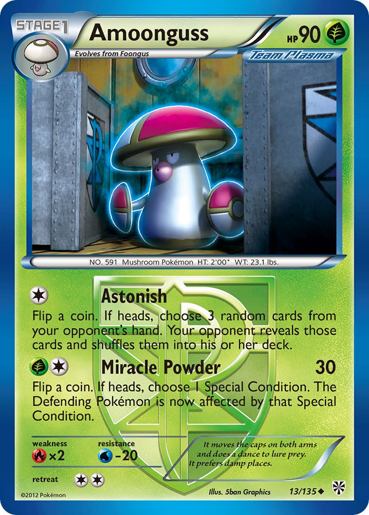 Amoonguss (13/135) [Black & White: Plasma Storm] | Game Master's Emporium (The New GME)