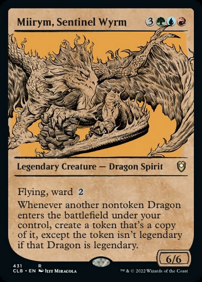 Miirym, Sentinel Wyrm (Showcase) [Commander Legends: Battle for Baldur's Gate] | Game Master's Emporium (The New GME)