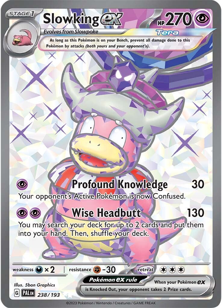 Slowking ex (238/193) [Scarlet & Violet: Paldea Evolved] | Game Master's Emporium (The New GME)