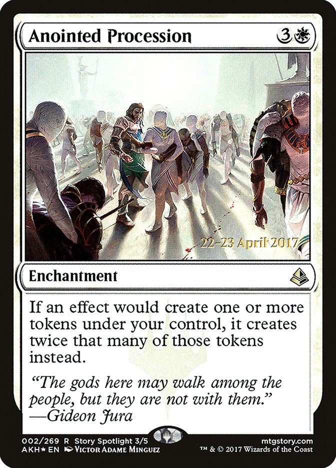 Anointed Procession [Amonkhet Prerelease Promos] | Game Master's Emporium (The New GME)