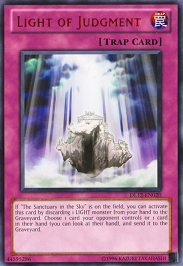 Light of Judgment (Red) [DL12-EN020] Rare | Game Master's Emporium (The New GME)