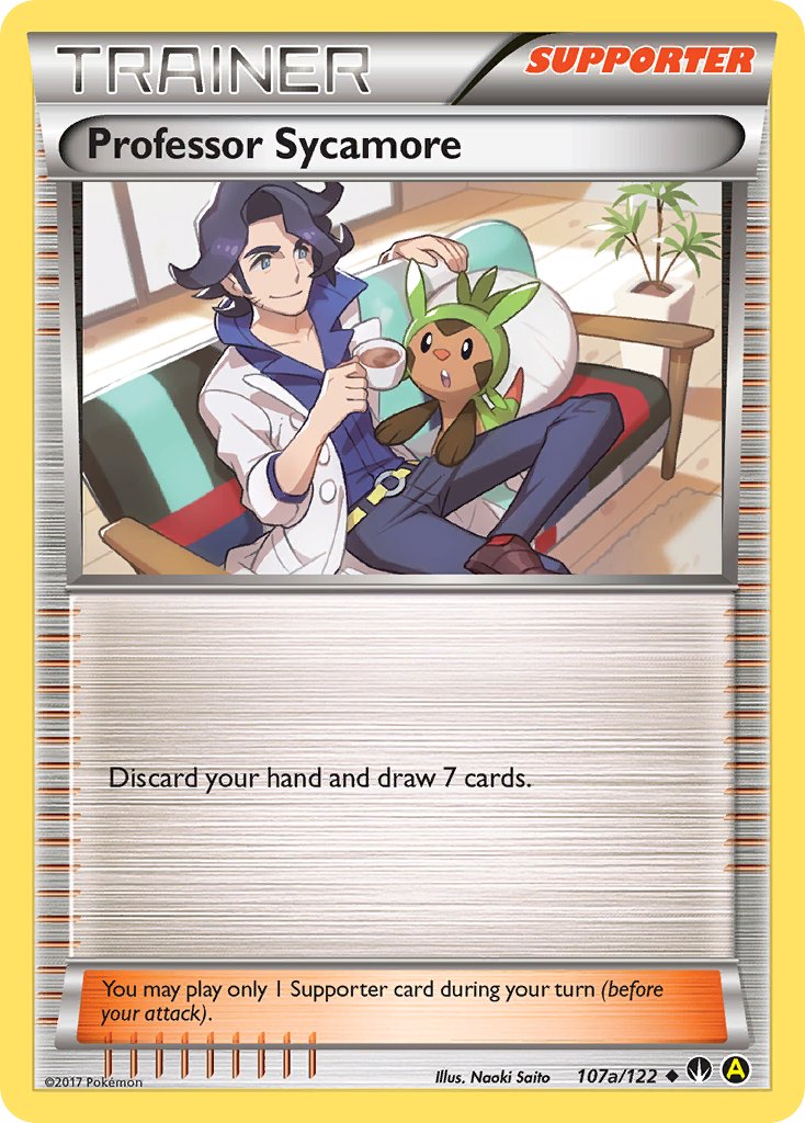Professor Sycamore (107a/122) [Alternate Art Promos] | Game Master's Emporium (The New GME)